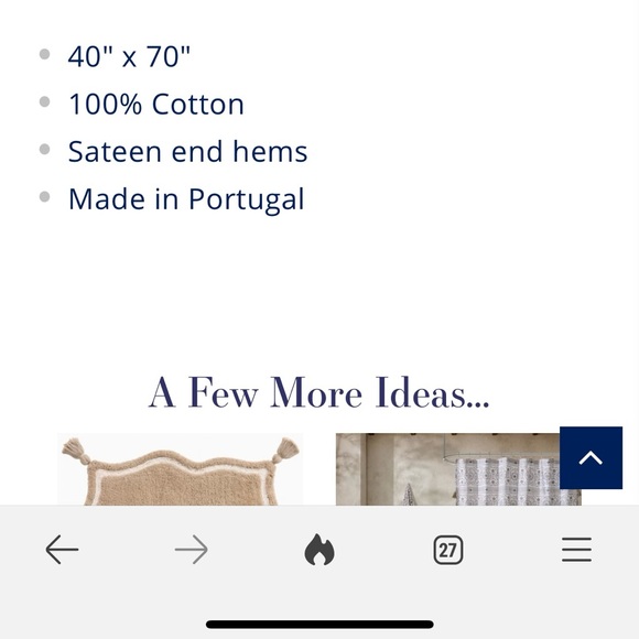 NWT John Robshaw Textiles Ravi Peacock towel throw beach cotton tassels - Picture 8 of 10